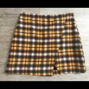 Abercrombie and Fitch Plaid Mini Skirt